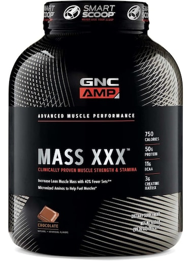GNC Amp Mass XXX Nutritional Supplement, Chocolate