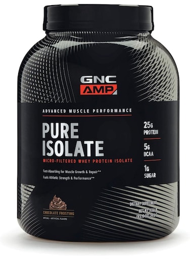 GNC Amp Pure Isolate, Chocolate Frosting