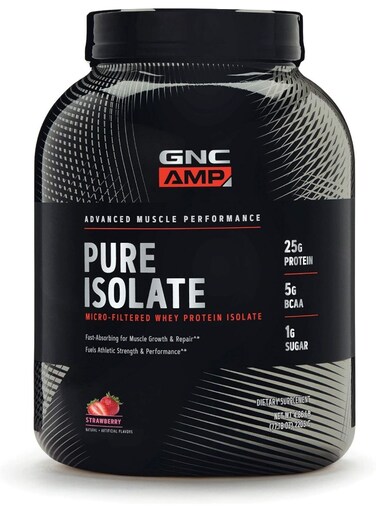 GNC Amp Pure Isolate Strawberry