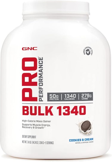 GNC PRO PERFORMANCE BULK 1340 - COOKIES &amp; CREAM