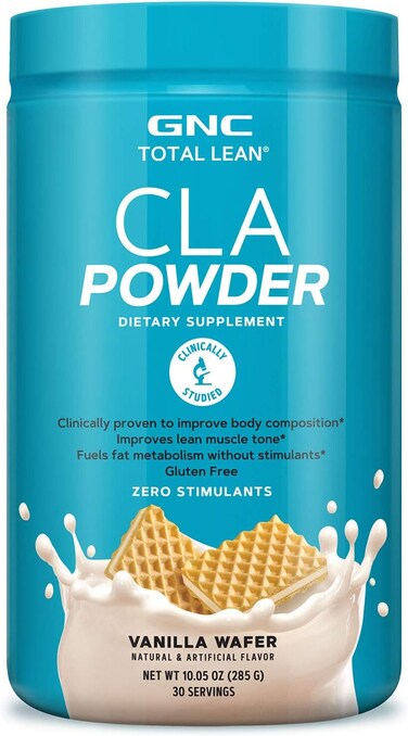 GNC Total Lean CLA Powder Vanilla Wafer