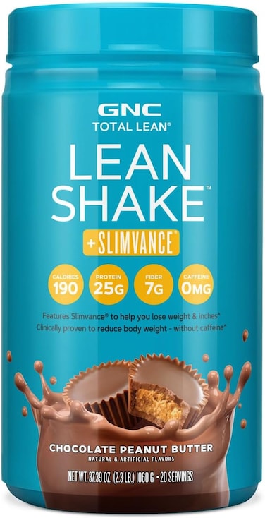 GNC Total Lean&reg; Lean Shake&trade; + Slimvance&reg; Caffeine Free - Chocolate Peanut Butter