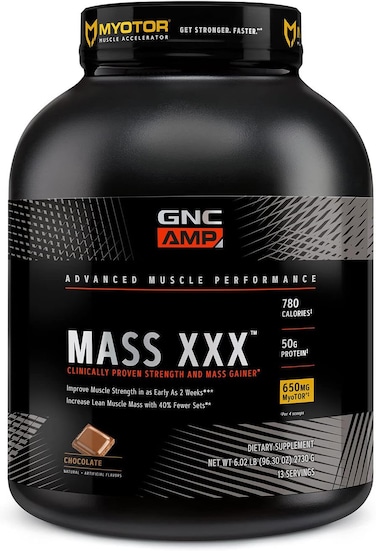 GNC AMP MASS XXX&trade; WITH MYOTOR&reg; [(CHOCOLATE 99.2 OZ)