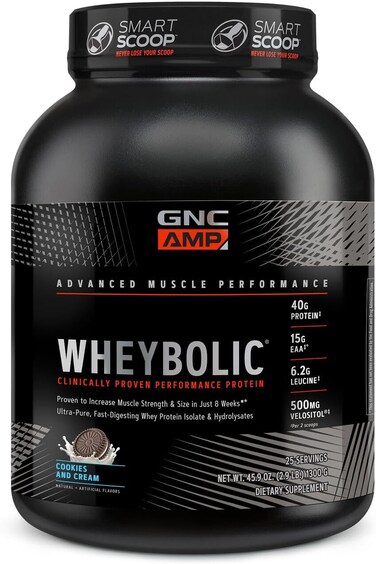 GNC AMP Wheybolic - Cookies and Cream