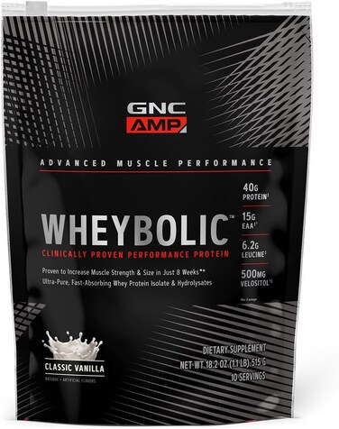 GNC AMP Wheybolic - Classic Vanilla