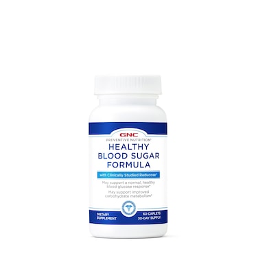 GNC Preventive Nutrition Healthy Blood Sugar Formula With Reducose
