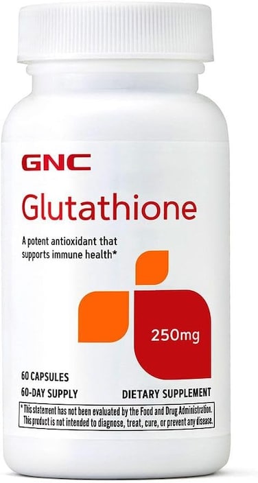 GNC Glutathione 250 mg (60 Capsules)