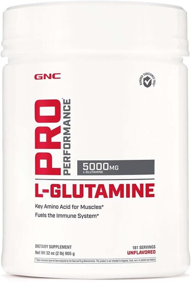 GNC Pro Performance&reg; L-Glutamine 5000mg - Unflavored 181Svg