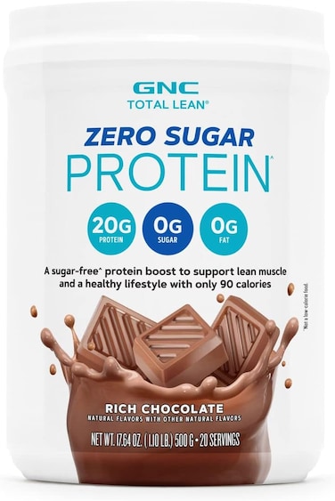 GNC Total Lean&reg; Zero Sugar Protein Drink - Rich Chocolate - 20 Svg