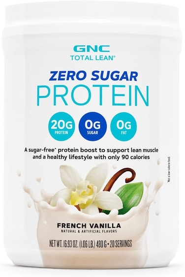 GNC Total Lean&reg; Zero Sugar Protein Drink - French Vanilla - 20 Svg