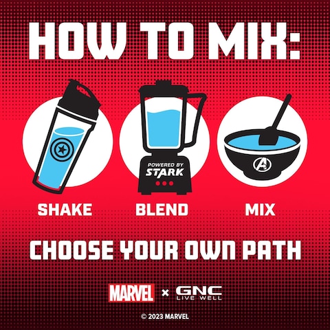 GNC Pro Performance 100% Whey - Marvel: Star-Spangled Birthday Cake - 25 Servings