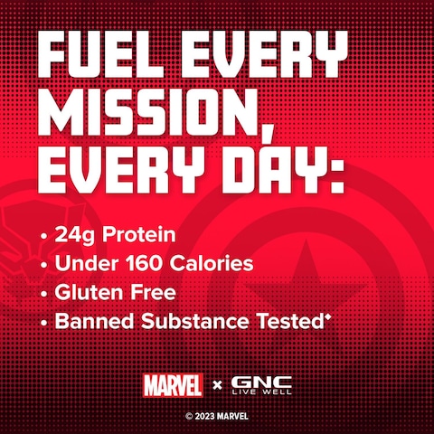 GNC Pro Performance 100% Whey - Marvel: Star-Spangled Birthday Cake - 25 Servings