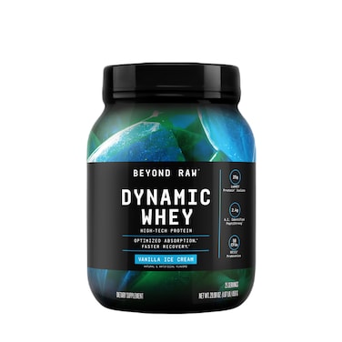Beyond Raw Dynamic Whey, High-Tech Protein, Optimized Absorption And Faster Recovery, Vanilla Ice Cream, 25 Servings