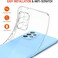Samsung Galaxy A23 Clear Case Soft Flexible Silicone TPU Shockproof Transparent Rubber Back Cover Compatible for Samsung Galaxy A23