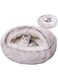 Rayyan Cat Beds for Indoor Cats, Dog Bed for Small Medium Dogs, Pet Cave Bed, Cozy Plush Washable-Round Pet Bed for Puppy and Kitten with Slip-Resistant Bottom (50cm(20inch))