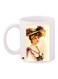Lady Printed Coffee Mug White/Beige/Brown