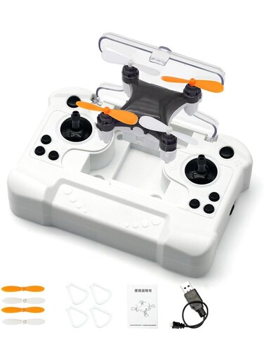 Mini Drone for Kids &amp; Beginners &ndash; 2026 New Design RC Quadcopter with Altitude Hold &amp; One-Key Takeoff   360&deg; Flip Stunt Helicopter with Propeller Guards   Portable Pocket Drone with Storage Case Remote   Indoor Outdoor Toy Gift Boys 8+