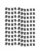 IKEA KOMPLEMENT Cover Caps for Wardrobe Units, Dark Grey, 5mm, 505.679.34 - Set of 200, 505.679.34-2