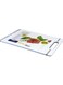 Polyethylene Cutting Board 39 x 25.5 x 1 cm, Colour: White and Dove Grey, 39 x 25.5 cm