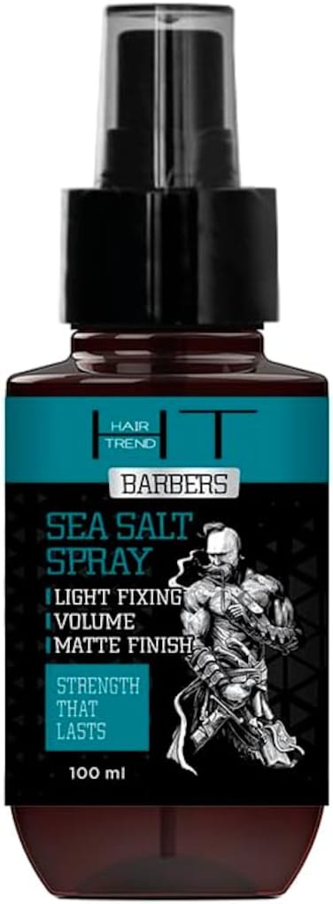 Beauty Derm Hair Trend Barbers Sea Salt Hair Styling Spray, 100ml, Light Fixing, Volume, Matte Finish