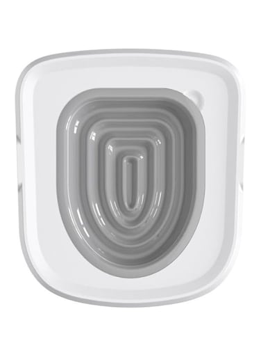 Cat Toilet Training Kit, Portable Toilet Training for Cats, Pet Toilet Training Seat Tray, Grey