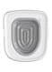 Cat Toilet Training Kit, Portable Toilet Training for Cats, Pet Toilet Training Seat Tray, Grey