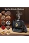 Electric Incense Burner with USB, Multi-Angle Adjustment, LED Indicator, Black