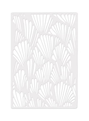 Plastic Cake Spraying Stencil White 26centimeter