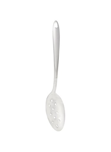 Anjali Silvera Slotted Serving Spoon, Silver, Slsl11