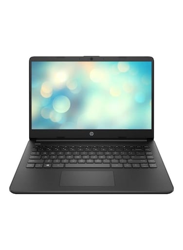 HP 14-CF Series Laptop With 14-Inch Display, Pentium Gold 6405U Processor, 4GB RAM, 256GB SSD, Intel UHD Graphics, Windows-10, English, Black - International Version