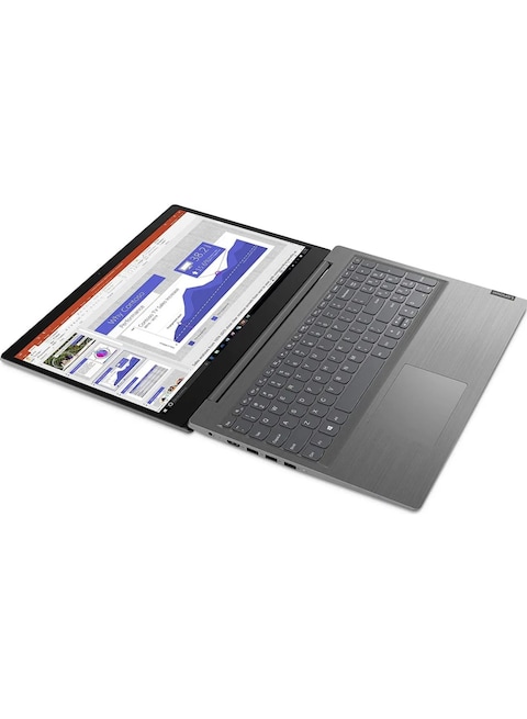 Lenovo Ideapad V15 Laptop With 15.6-Inch HD Display, 10th Gen Core i3-1005G1 Processor, 4GB RAM, 1TB HDD, Intel UHD Graphics, Windows 10 Home English, Iron Grey - International Version