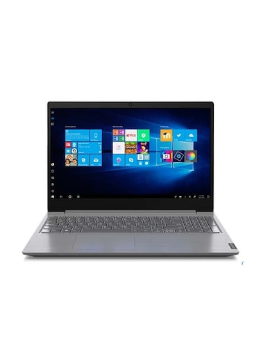 Lenovo Ideapad V15 Laptop With 15.6-Inch HD Display, 10th Gen Core i3-1005G1 Processor, 4GB RAM, 1TB HDD, Intel UHD Graphics, Windows 10 Home English, Iron Grey - International Version