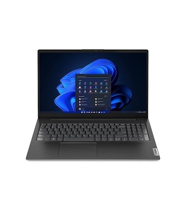Lenovo V15 G2 ITL Laptop With 15.6-Inch FHD Display, Core i3-1115G4 Processor, 8GB RAM, 256GB SSD, Intel UHD Graphics, Windows-11, English, Black - International Version