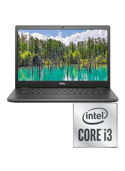 Dell Latitude Business &amp; Professional 3410 Laptop 14 Inch Display, Core i3, 12GB RAM, 1TB HDD + 256GB SSD(Hybrid Storage), Win11, Intel UHD Graphics, English/Arabic, Black - International Version