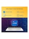 HP 14s-dy2507TU Laptop With 14-Inch Display, Core i3-1115G4 Processor, 8GB RAM, 256GB SSD, Intel Iris XE Graphics, Windows 11, English, Silver - International Version