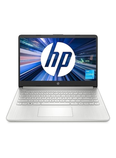 HP 14s-dy2507TU Laptop With 14-Inch Display, Core i3-1115G4 Processor, 8GB RAM, 256GB SSD, Intel Iris XE Graphics, Windows 11, English, Silver - International Version