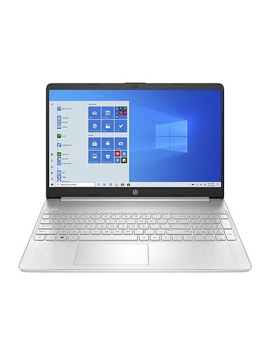 HP 15s-eq2001ne Laptop With 15.6-Inch FHD Display, AMD Ryzen 5 Processor, 8GB RAM, 512GB SSD, AMD Radeon Graphics, Windows 10, English, Silver - International Version