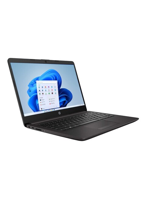 HP 240 G8 Notebook 14-Inch Anti-Glare FHD Display, Core i5-1035G1 Processor, 12GB RAM, 512GB SSD, Spill and Pick Resistant Keyboard, Intel Graphics, Windows 11, English, Black - International Version