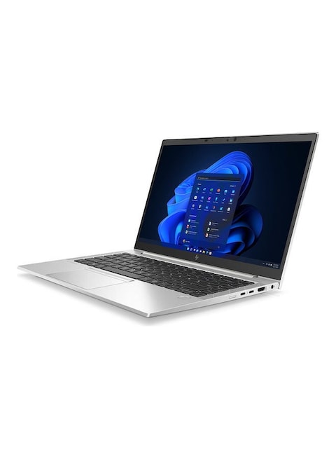 HP EliteBook 840 G8 Notebook PC With 14-Inch FHD Display, Intel Core i5-1135G7 Processor, 8GB RAM, 256GB SSD, Intel Iris Xe Graphics, Windows 11 Pro, English/Arabic, Silver - International Version