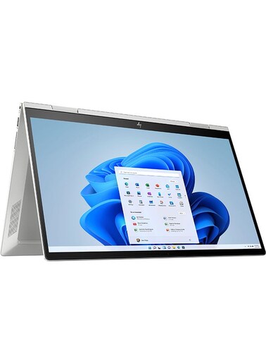 HP ENVY x360 Convertible 2-In-1 Laptop With 15.6-Inch Display, Core i5 Processor, 8GB RAM, 256GB SSD, Intel XE Graphics, English, Natural Silver - International Version