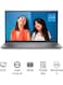Dell Inspiron 5510 Profesional with 15.6-Inch Full HD Display, Core i5-11300H Processor, 16GB RAM, 512GB SSD, Intel Iris Xe Graphics, Windows 11, English/Arabic, Silver - International Version