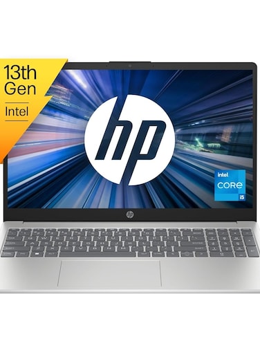 HP 2023 15s Series 15.6&quot; Notebook, FHD (1920x1080), Intel Core -1335U Deca-Core i5, 32 GB DDR4&nbsp;RAM, 2 TB&nbsp;NVME SSD, Thin &amp; Light, Windows&nbsp;11, English, Silver - International Version