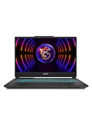 MSI Cyborg 15 A13VE-218US Gaming Laptop With 15.6-Inch Display, Core i7-13620H, 16GB RAM, 512GB SSD, 8GB Nvidia GeForce RTX 4050 Graphics Card, Windows 11 Home, English, Black - International Version
