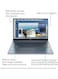 HP 2023 Slim Pavilion 15-EG Laptop With 15.6-Inch Full HD Touch Display, Core i7-1255U Processor, 32GB RAM, 1TB SSD, Intel Iris Xe Graphics, Windows 11, English/Arabic, Blue - International Version
