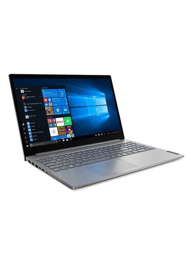 Lenovo ThinkBook 15 Laptop With 15.6-Inch Full HD Display, Core i7 Processor, 8GB RAM, 1TB HDD, Intel Iris Plus Graphics, DOS (Without Windows), English, Mineral Grey - International Version
