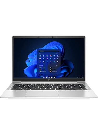 HP EliteBook 840 G8 Notebook With 14-Inch Display, Core i7-1165G7 Processor, 16GB DDR4 RAM, 512GB NVMe SSD, Integrated Graphics, Windows 10 Pro 64, English, Silver - International Version
