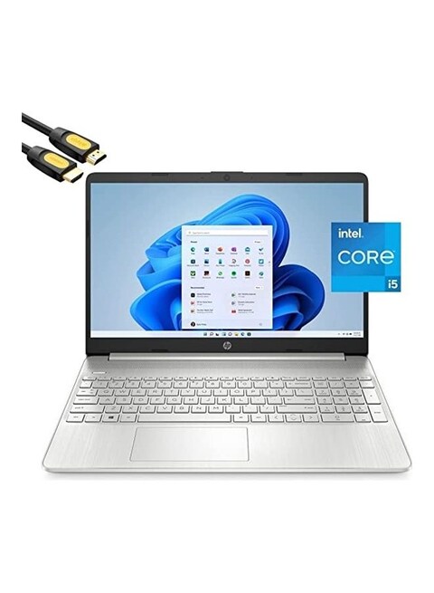 HP 15.6&#39;&#39; FHD IPS Micro-Edge Laptop, Quad-Core i5-1135G7 Upto 4.2GHz, 16GB RAM, 1TB PCIe SSD, USB-C, HDMI, WiFi, SD Reader, Full Size KB, Win 11, English, &lrm;Natural Silver - International Version