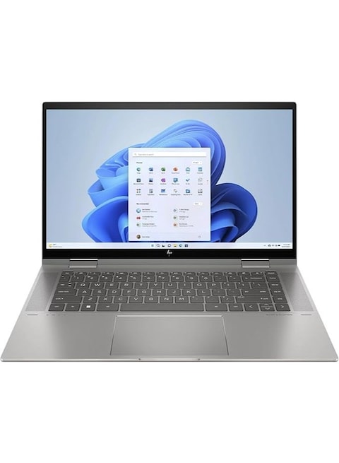 HP 2023 Slim Envy Convertible-2-In-1 Laptop With 15.6-Inch Display, 13th Generation Core i7-1355U, 64 GB RAM, 2TB SSD, Intel Iris Xe Graphics, Windows 11, English, Grey - International Version