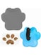 Aputue Silicone Dog Treat Pouch, 2 Pack Portable Small Training Bag, Pet Training Pouch with Magnetic Closure and Waist Clip, Multi-Purpose Pet Treat Pouch for Dog Training