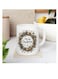 1pc 11OZ Ceramic Merry Christmas Coffee Mug - Double-Sided Printed Holiday Cup, Festive Gift for Men &amp; Women, Ideal for Office, Dorm, School - Seasonal Tea &amp; Coffee Mug white